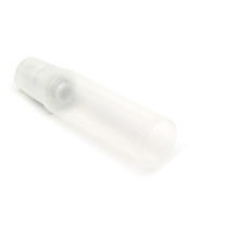 Tube cosmétique d&#39;emballage transparent de petit diamètre de 35 ml avec le chapeau d&#39;applicateur
